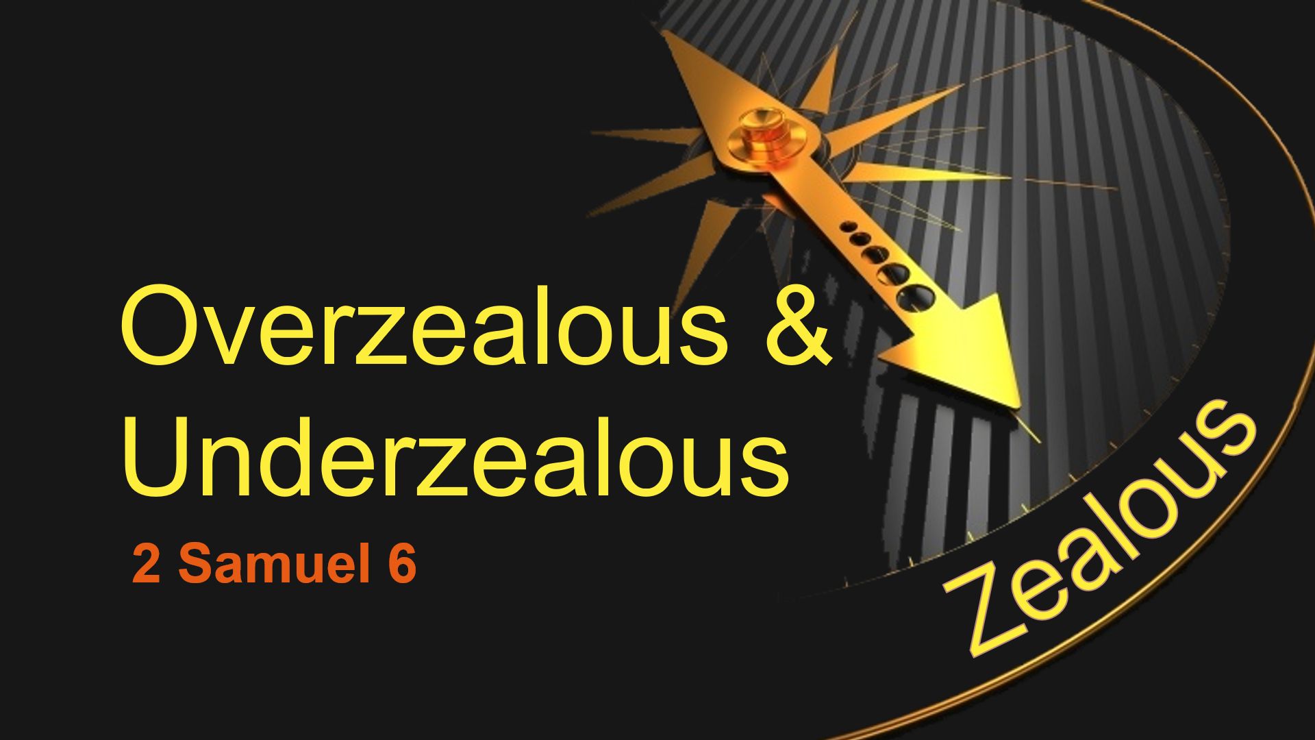 Overzealous & Underzealous