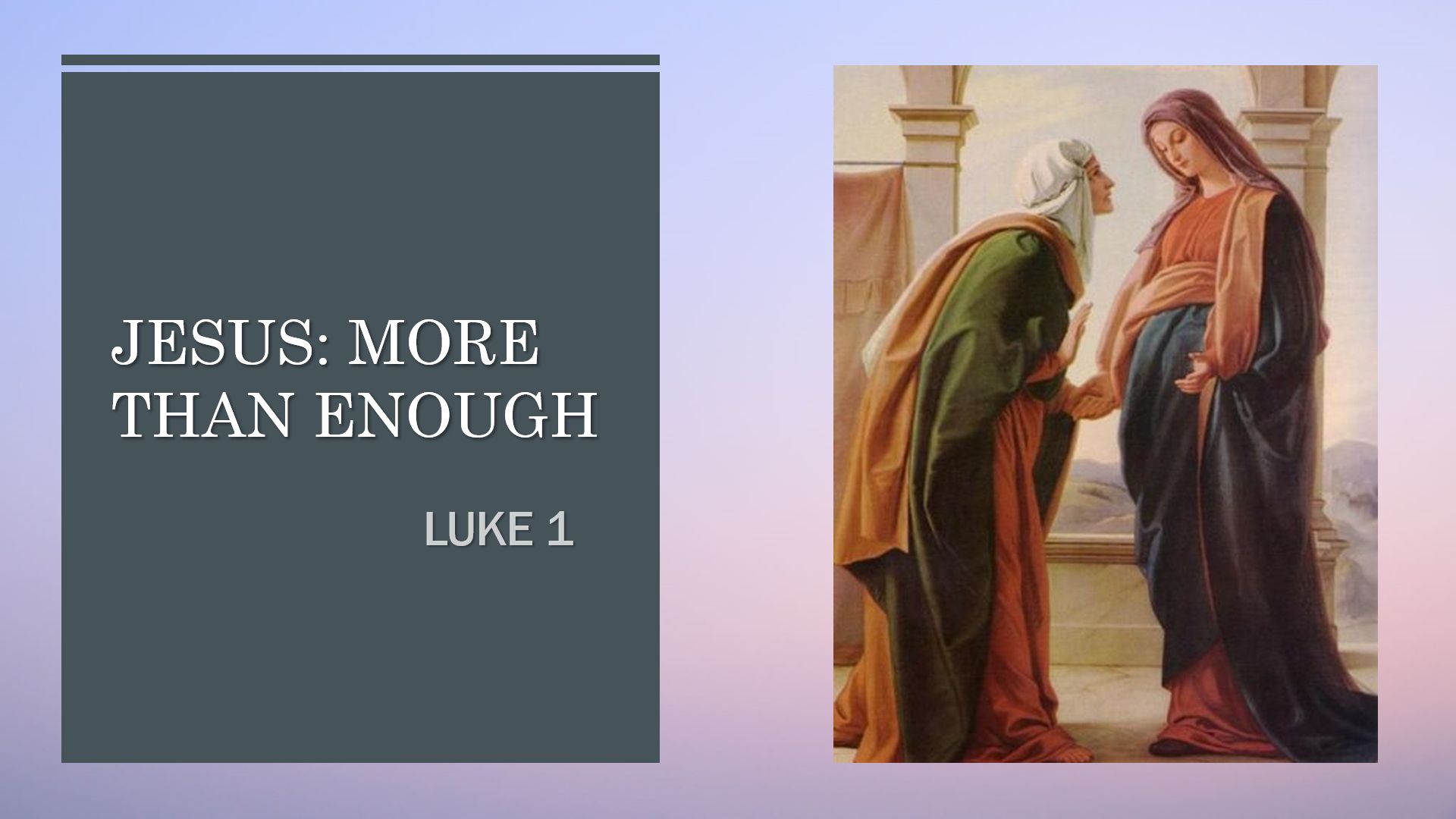 Jesus More Than Enough