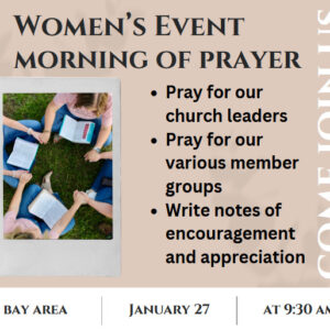 Women's Morning Pray Event, Sunset Church, Springfield, MO