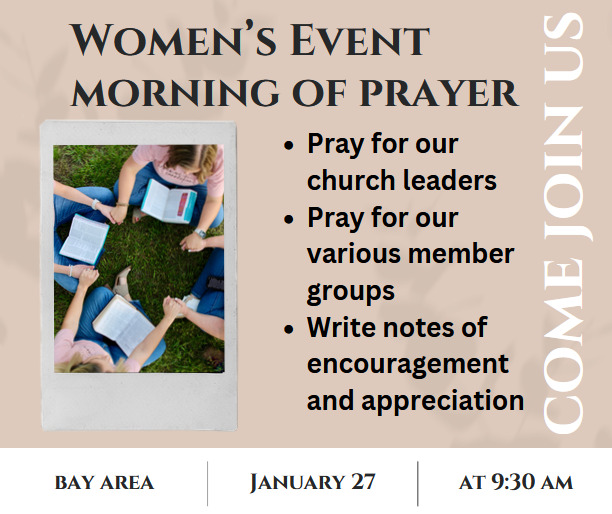 Women's Morning Pray Event, Sunset Church, Springfield, MO