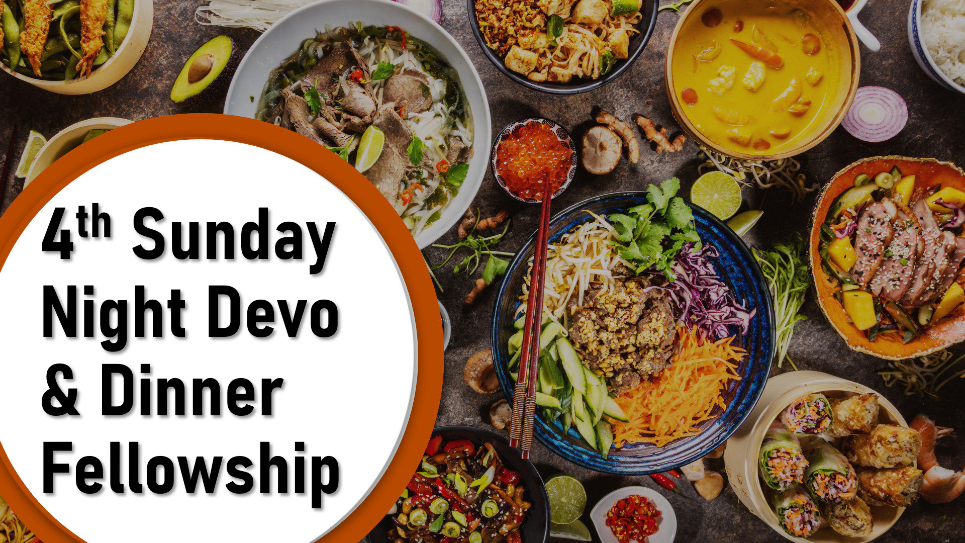 4th Sunday Night Devo & Dinner Fellowship, Sunset Church, Springfield MO