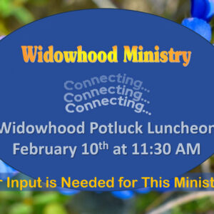 Widowhood Luncheon, Sunset Church, Springfield MO