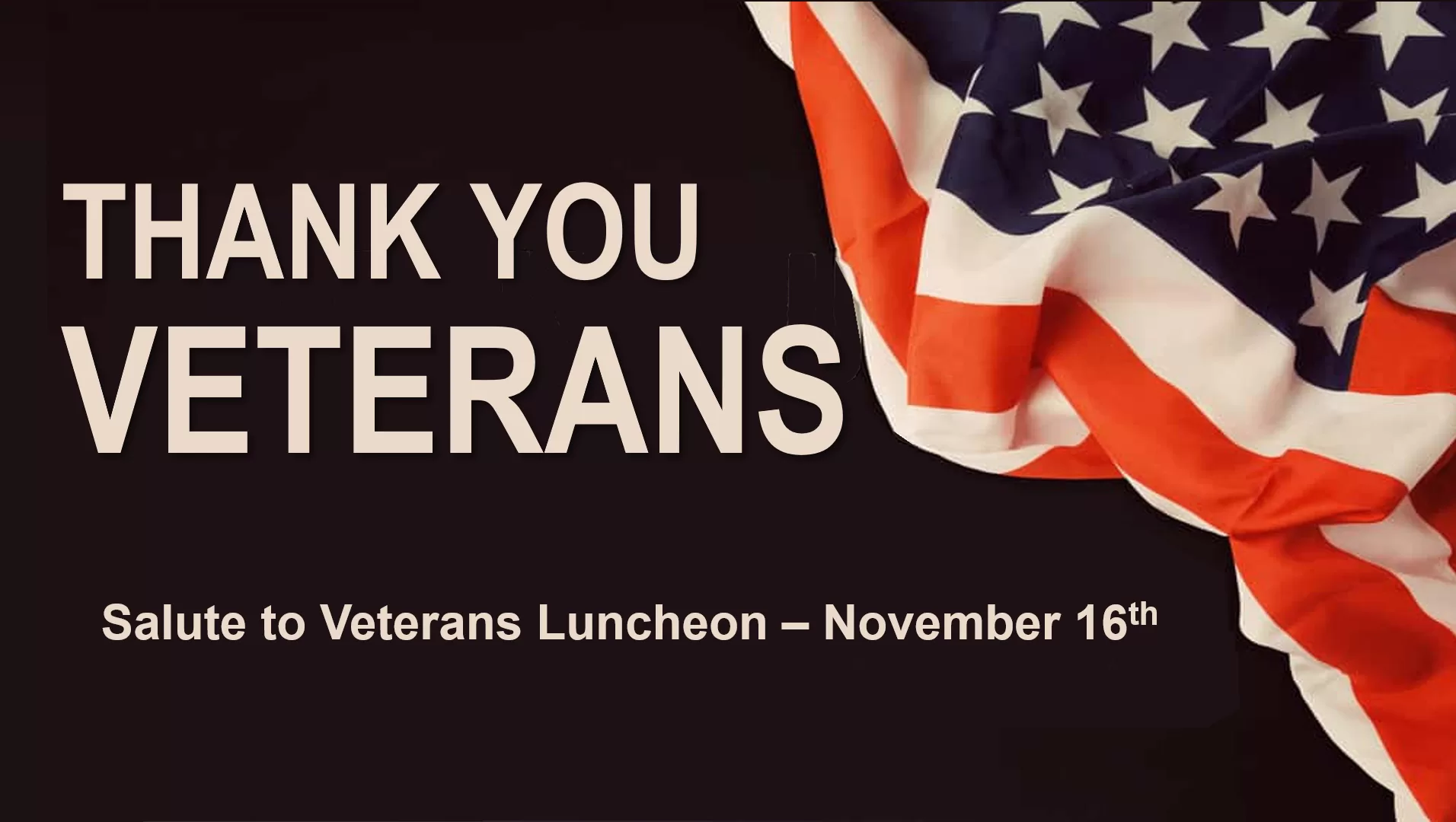 Salute to Veterans Luncheon, Sunset Church of Christ, Springfield MO