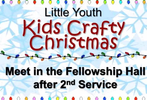 Kids Crafty Christmas, Sunset Church of Christ, Springfield MO