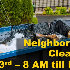 Mark Twain Neighborhood Clean-up, Sunset Church of Christ, Springfield MO