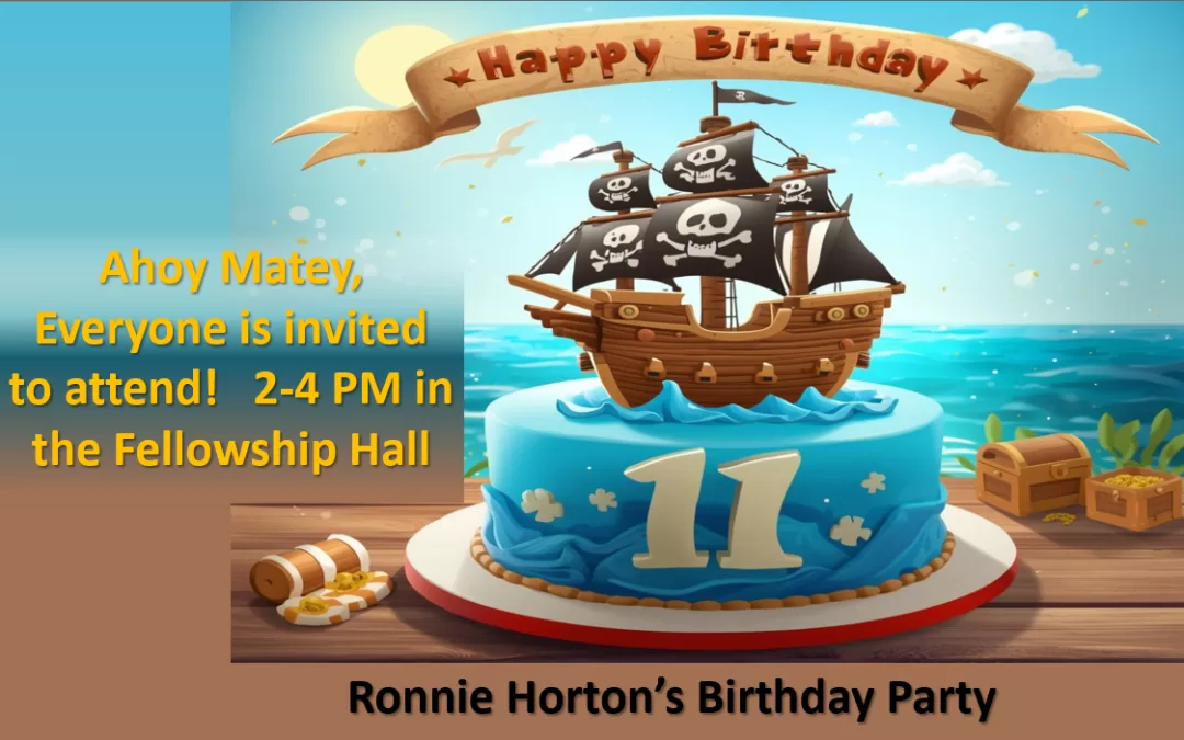Ronnie Horton’s Birthday Party