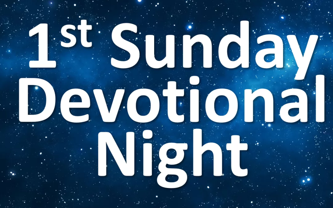1st Sunday Devotional Night