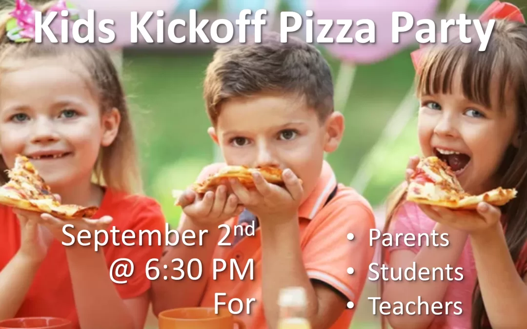 Kids Kickoff Pizza Party
